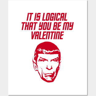 STAR TREK - Logical Valentine's Day Posters and Art